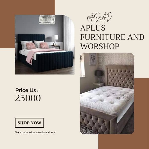 bed/bed set/poshish bed 1