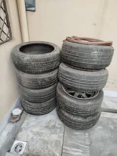 imported tyre and alyrim