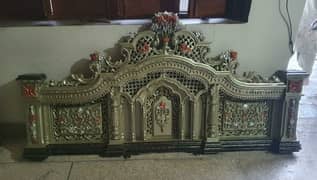 haveli deco bed pure wood chinioti bed