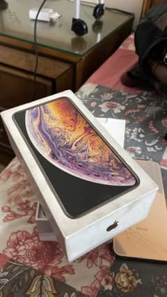 iphone xs max 512gb + box