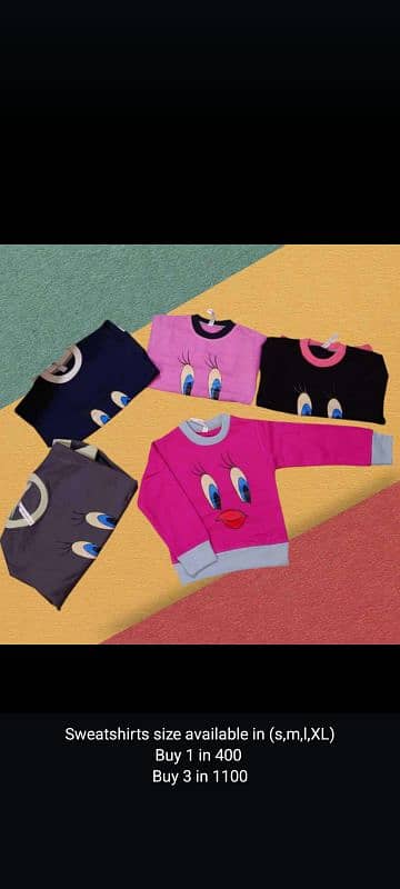 winter Sweatshirts for girls and boys 0