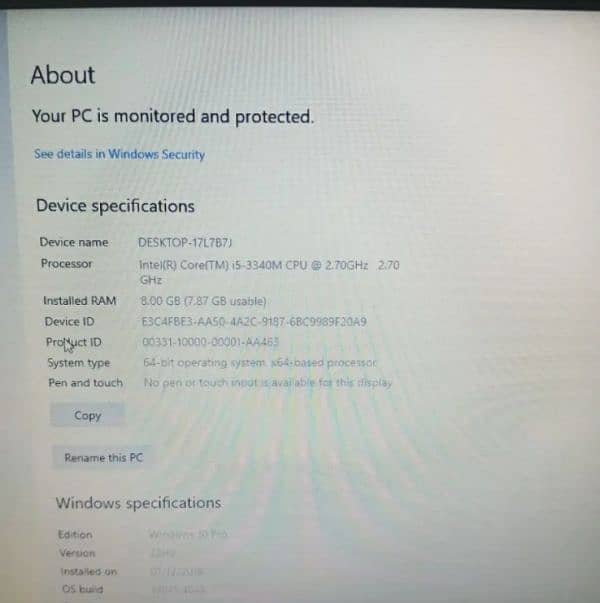 dell leptop core i5 5th generation urgent sale 5