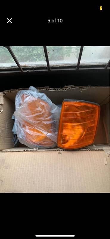 MercedesW124 Brand new parts Lights and Grille. 2