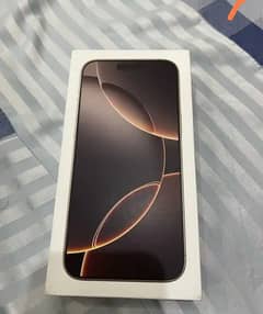 iPhone 16 pro max pta approved 256 GB