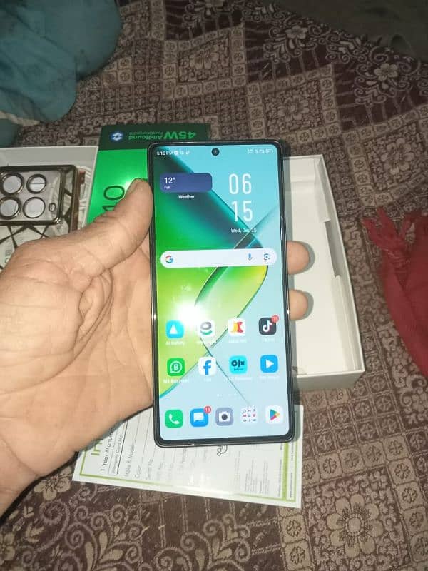 infinix note 40 complete box call 03105364374 2