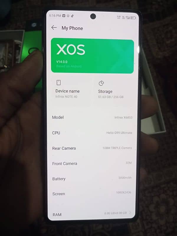 infinix note 40 complete box call 03105364374 12