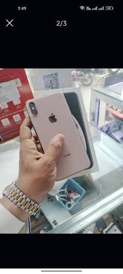 Iphone XS Max Pta dull Aprovde 512gb box ke sat