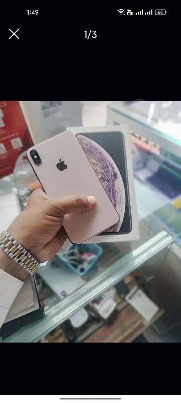 Iphone XS Max Pta dull Aprovde 512gb box ke sat 1