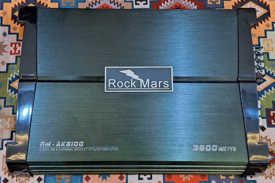 Original Rock Mars Amplifier - 3800 Watts 0