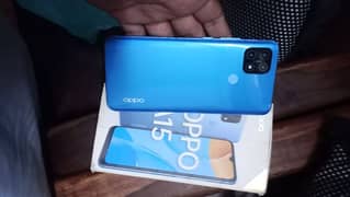 oppo a15 mobile with box