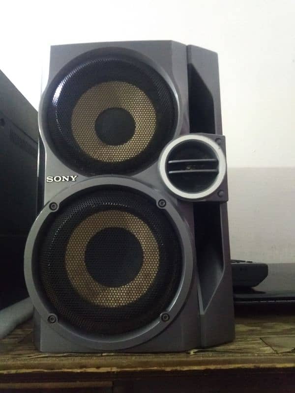 Sony audio sound system model number VX333  HD sound quality 8