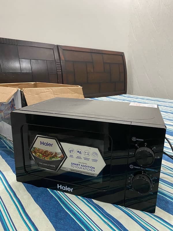 haier microwave oven for sale brand new condition 2