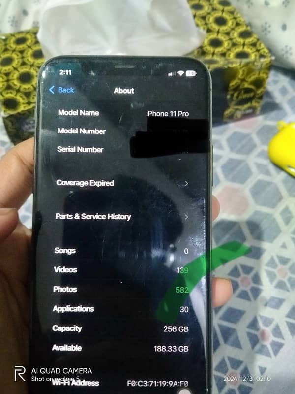 I phone 11 pro 256 Non pta Factory unlock 1