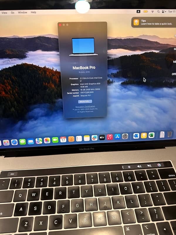 macbook pro 2018 10/9.5 i7 16/512gb best battery time 2