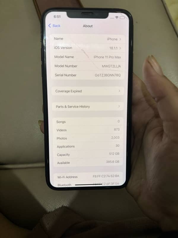 iphone 11 pro max 512 gb 9