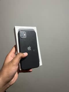 iphone 11 64 gb jv non pta just box open 1 year bad khola hey