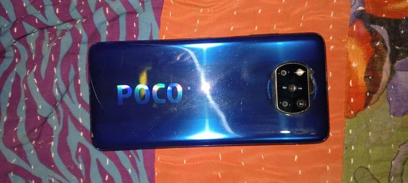 Poco X3 pro 8 256 PTA proof with box complete Saman exchange possible 0