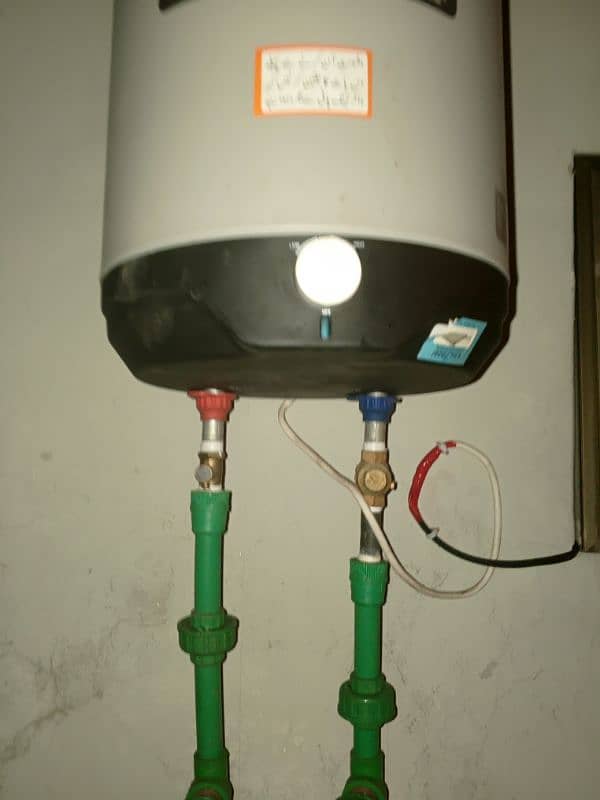 40 liter gazer hai new Liya hai 1 month hva hai hmy gas Wala cheiya ta 2