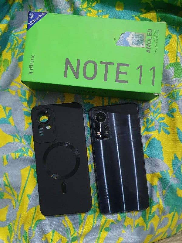 Infinix Note 11 6-128 100% clean display for sale 1