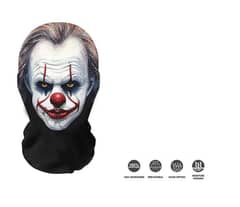 3d Joker Clown Full Face Riding  Balaclava Hoodie Mask Bikers Boys