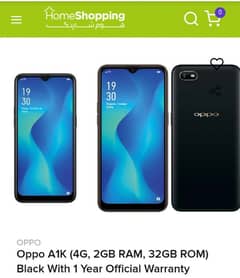 Oppo a1k 2/32 glass broken