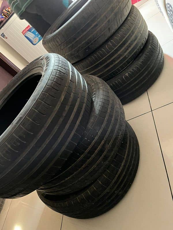 slightly used tyres 5