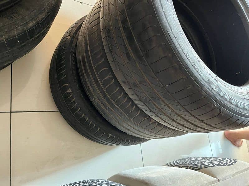 slightly used tyres 6