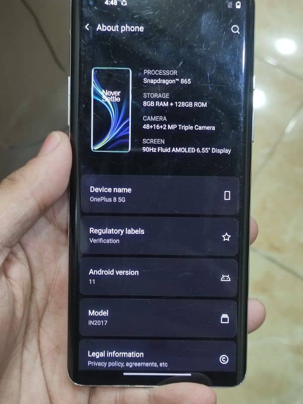 OnePlus 8 5G 7