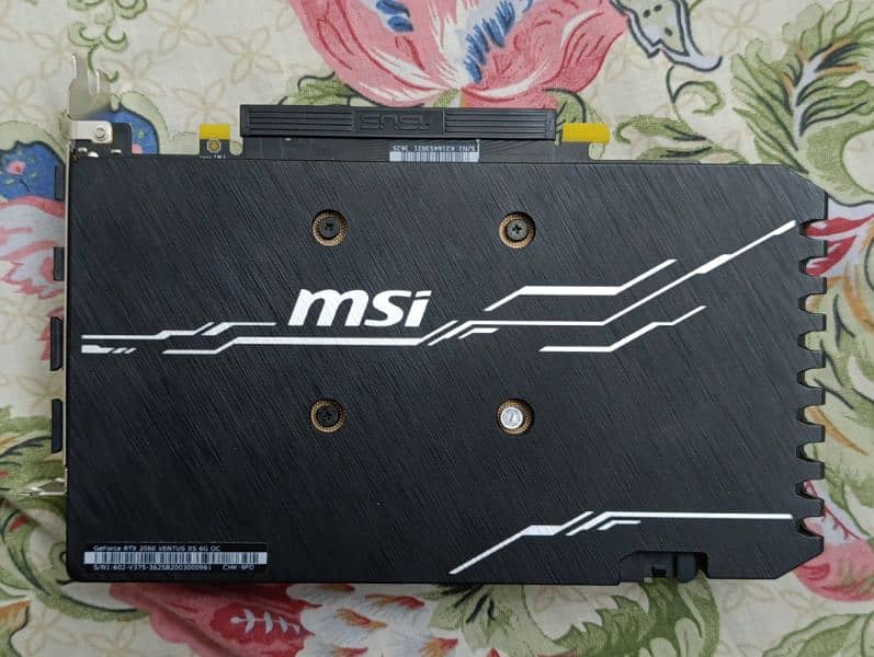 2060 GPU Graphics Card Msi 6gb Nvidia 1