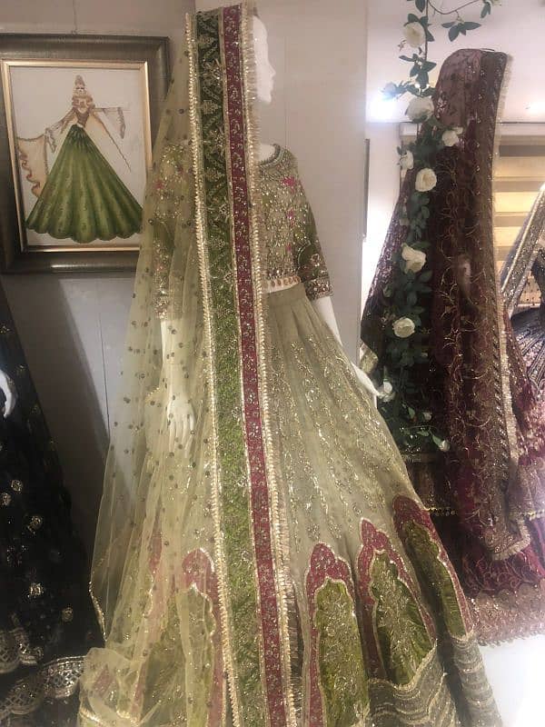 Kashees Original Bridal Mehndi Dress 1