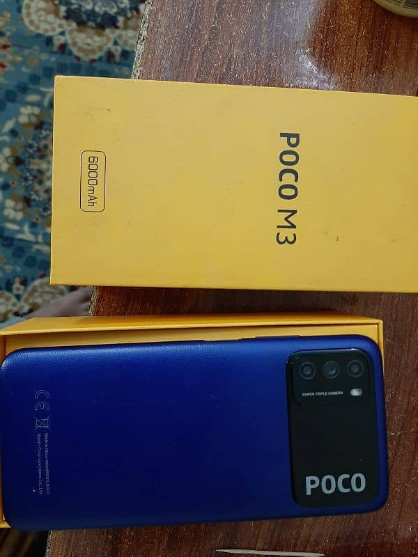 Poco M3 With Box Pta approved 0