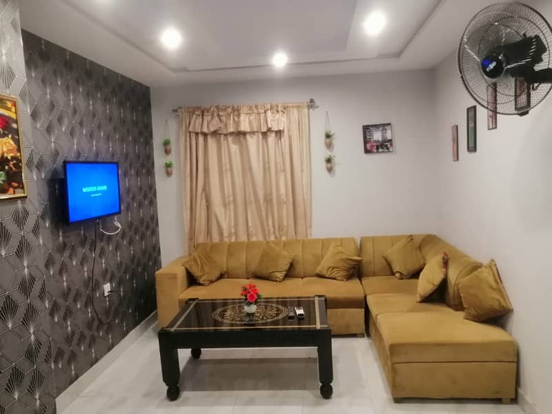 Daily basis one bed furnished flat for rent 6