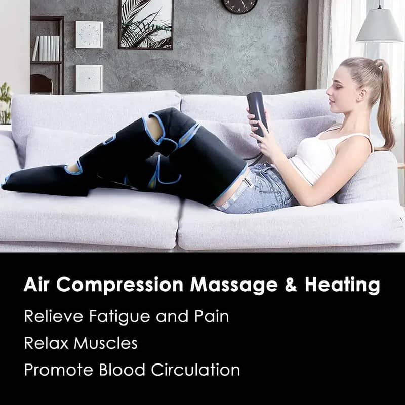 COMFIER Air Compression Leg Massager For Blood Flow Circulation 2