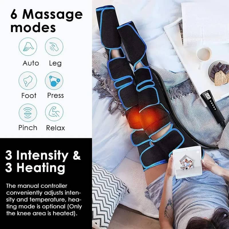 COMFIER Air Compression Leg Massager For Blood Flow Circulation 3