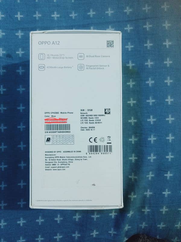 Oppo A12  3GB / 32 GB 1