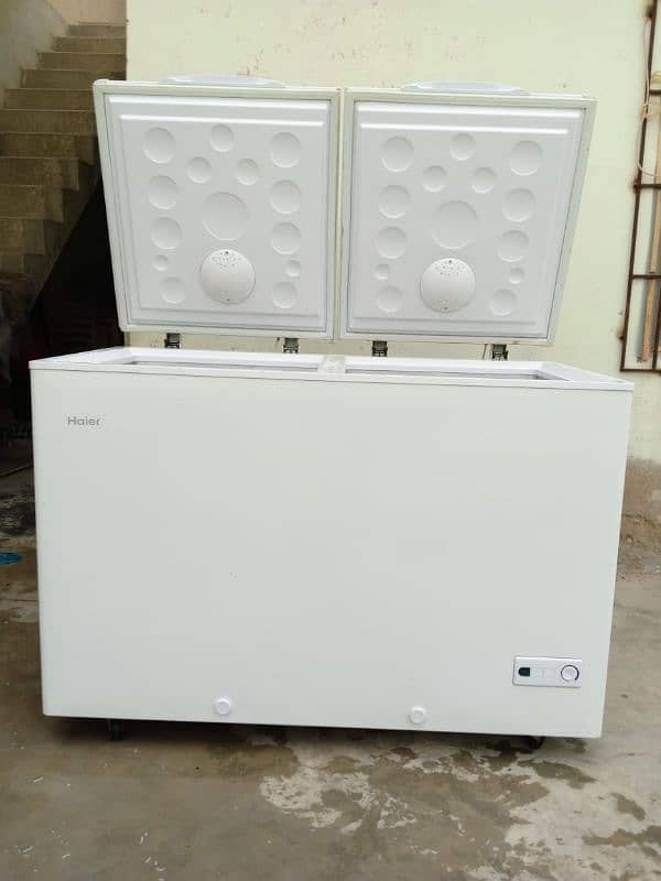 1 year used Haier deep freezer available for sale inexcellentcondition 1