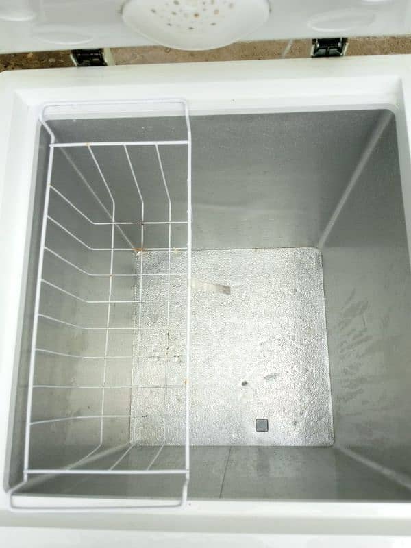 1 year used Haier deep freezer available for sale inexcellentcondition 6