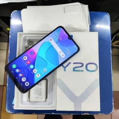 Vivo Y20 With Box and Charger