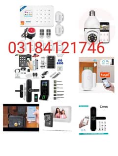 smart digitl finger card code access control system electric door lock