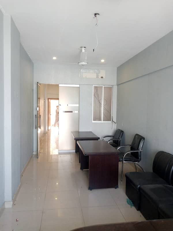 Furnished 3rd floor office with lift available for rent. 2