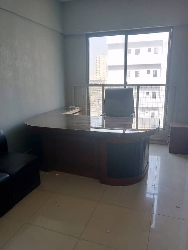 Furnished 3rd floor office with lift available for rent. 3