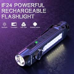 Sofirn IF24 SST40 2000lm RGB Light Powerful LED Flashlight