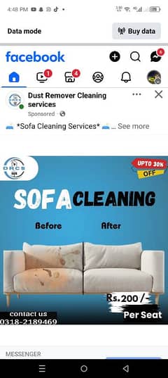 sofa cleaning service