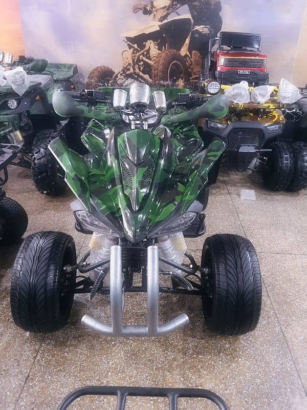 New 250cc sports Atv quad 4 wheels home delivery all Pakistan 1