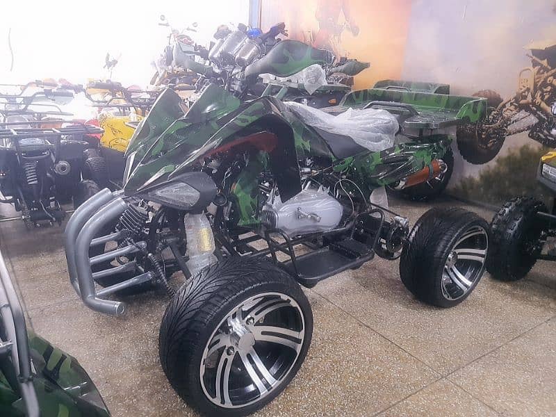 New 250cc sports Atv quad 4 wheels home delivery all Pakistan 3