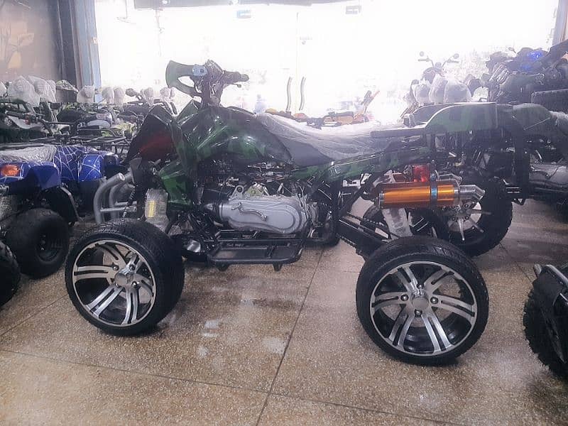 New 250cc sports Atv quad 4 wheels home delivery all Pakistan 4