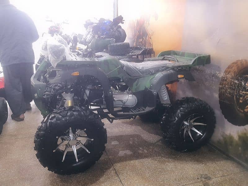 New 250cc atv quad 4wheels home delivery all Pakistan 0