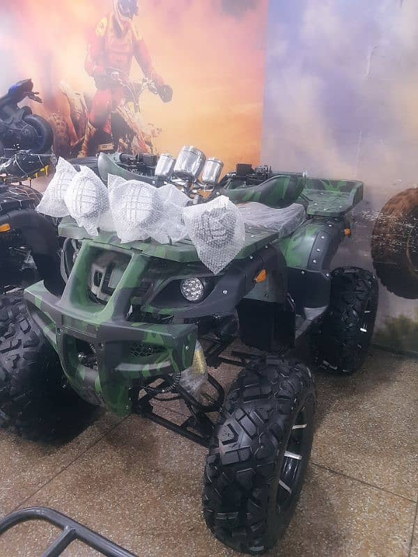 New 250cc atv quad 4wheels home delivery all Pakistan 1