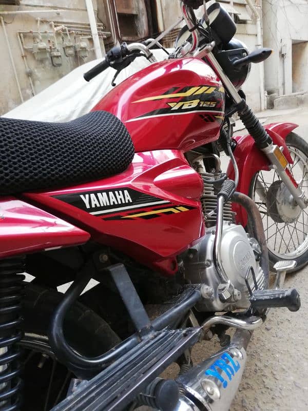 Yamaha YB 125Z all farwad gear self start ybr 150 ybz gr 110 Alto 125 7