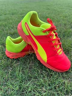 Puma spikes 19.2 Red Blast-Yellow Alert